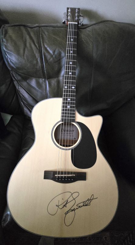 2025 RUSHFest Canada - Denver Acoustic Guitar, Signed by Rik Emmett